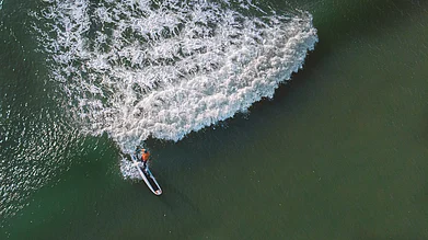 Water sports is popular among people in Tamil Nadu
