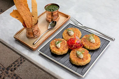 The Dahi ke Kebabs are perfect as finger foods at a Diwali get-together