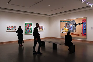 Visitors at the Metropolitan Museum Of Art