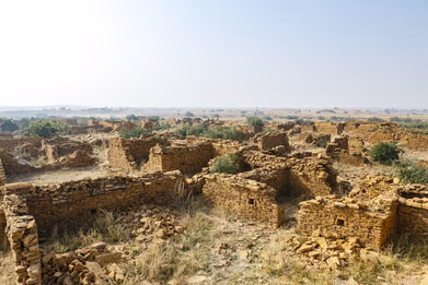 Kuldhara village in Rajasthan. Credit Wikimedia Commons