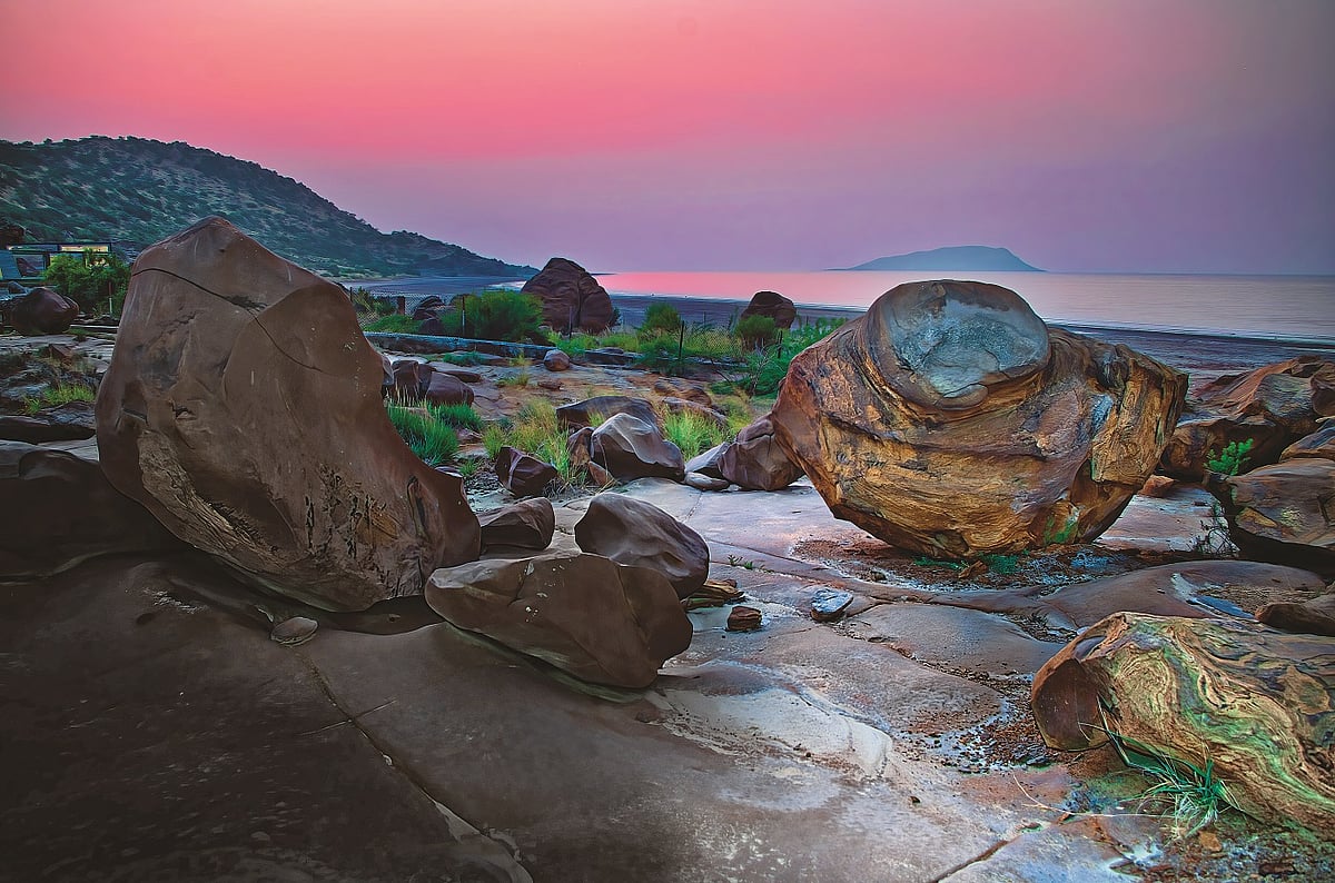 A fossil park in Dholavira