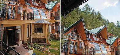 The three-storied Forest Hill Villa