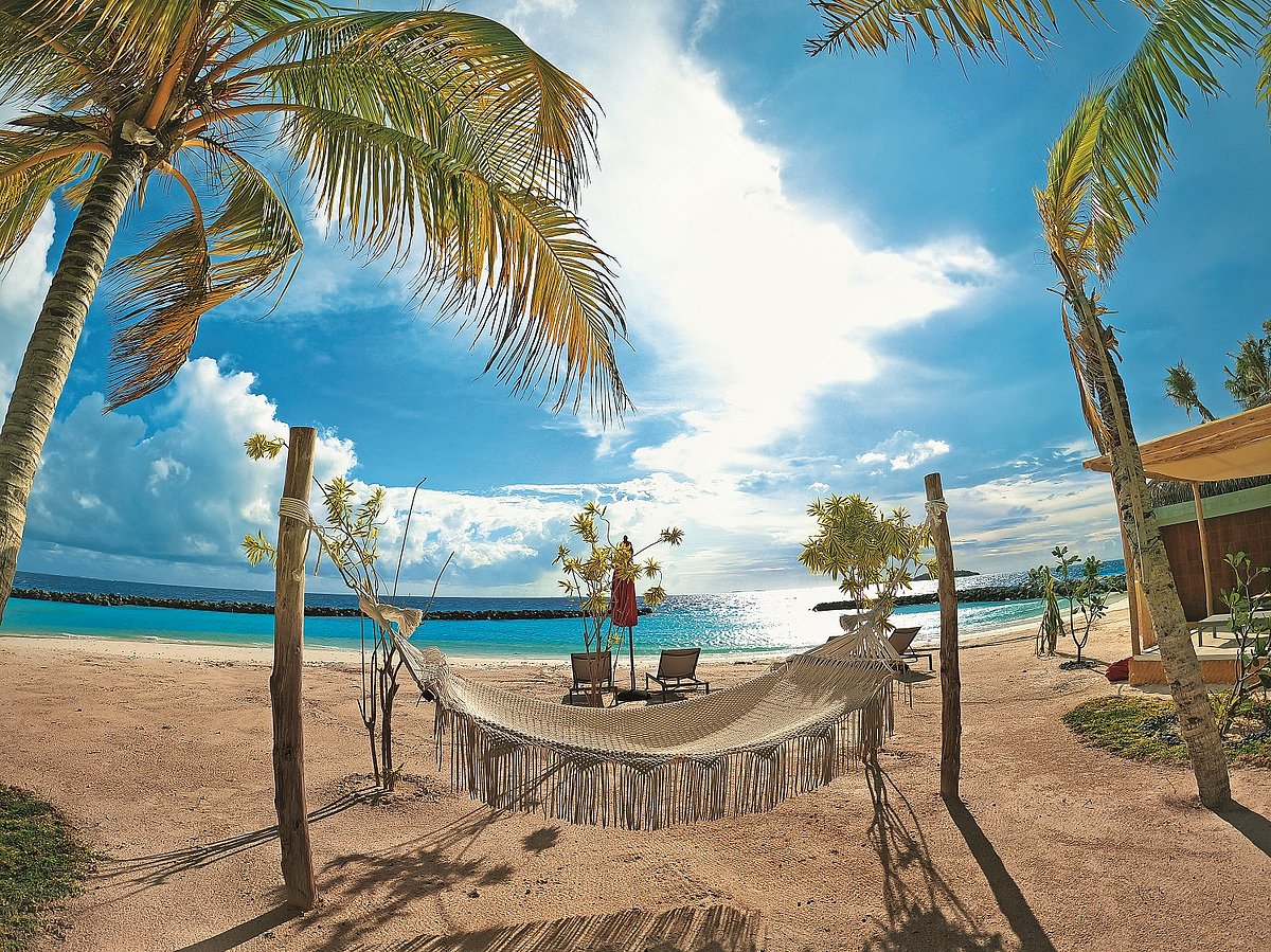 Oblu Select Lobigili offers bespoke luxury on its sandy shores. Credit Mallika Bhagat