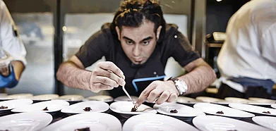 Chef Gaggan Anand in his elements