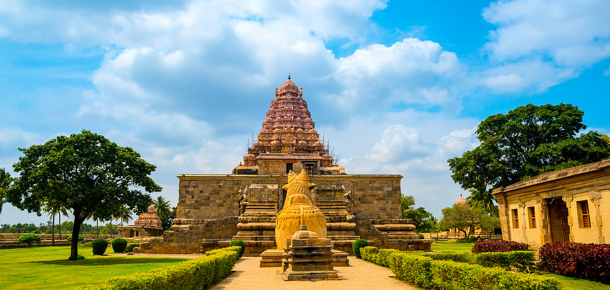 The Gangaikonda Cholapuram Temple remains one of the finest examples of Dravidian architecture