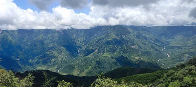 The rolling hills in Garo Shutterstock