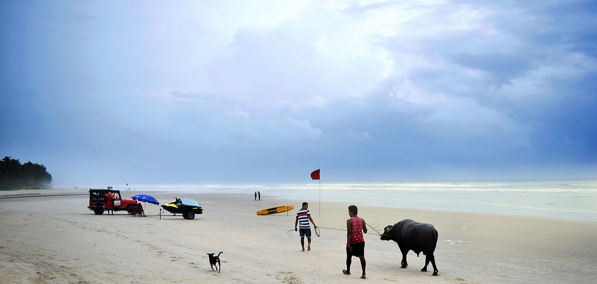 Majorda beach in Margaon