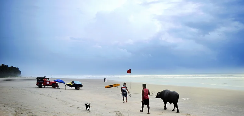 Majorda beach in Margaon