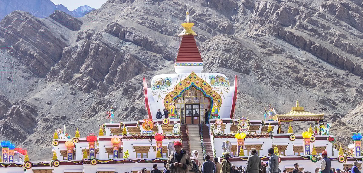 The Hemis Temple was where the Naropa Festival took place