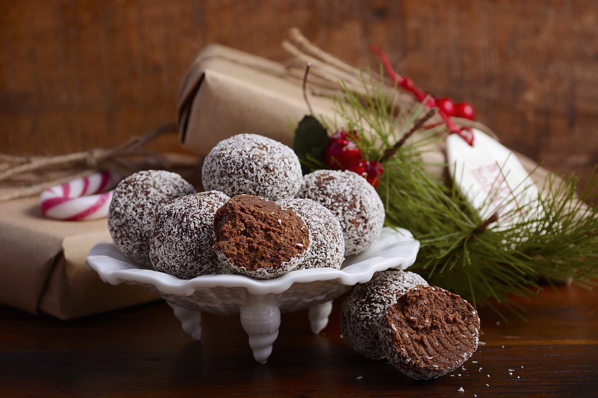 Christmas special Rum Balls at SAGA