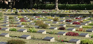 Imphal War Cemetary, the final resting place for thousands of brave soldiers