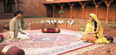 A still from Jodhaa Akbar