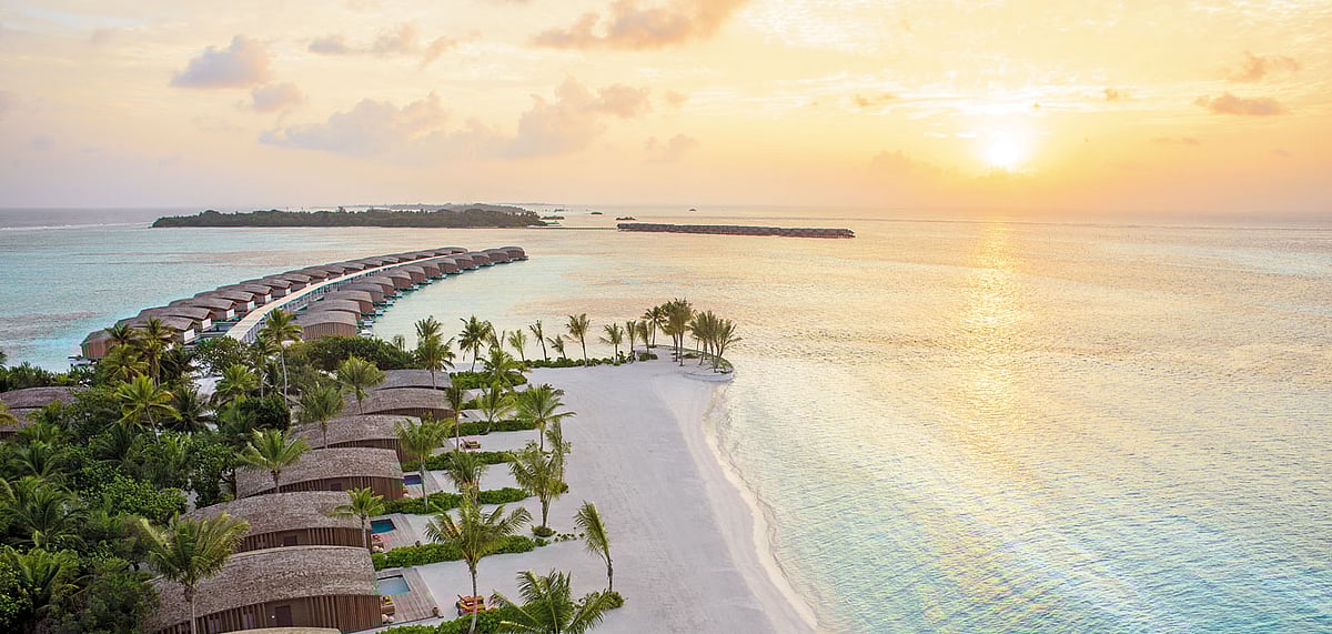 The dreamy setting of Club Med Finolhu Villas