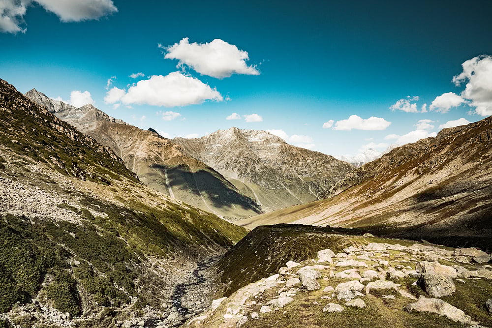 The Tarsar Marsar Lake in Kashmir