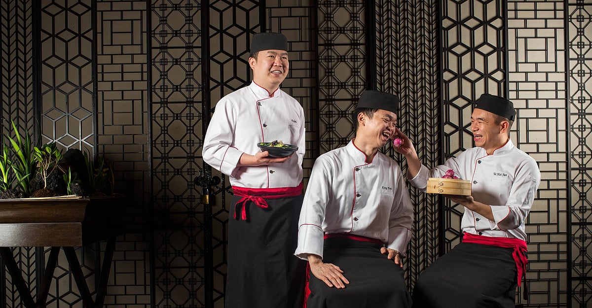The masterchefs at The Shang Palace