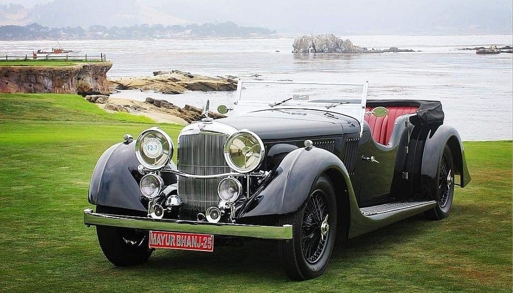 The 1936 AlvisSpeed25 belonging to Nishant Dossa. Credit www.vccci.in