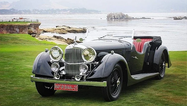 The 1936 AlvisSpeed25 belonging to Nishant Dossa. Credit www.vccci.in