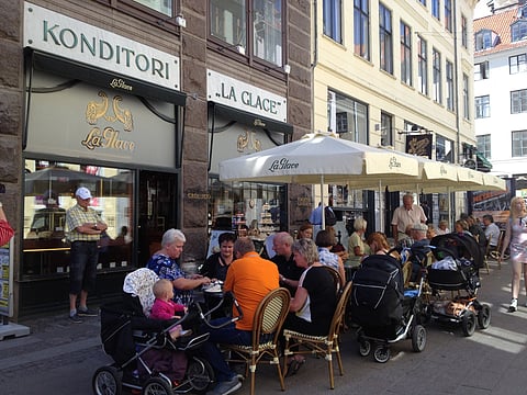 The La Glace patisserie in Copenhagen, Denmark