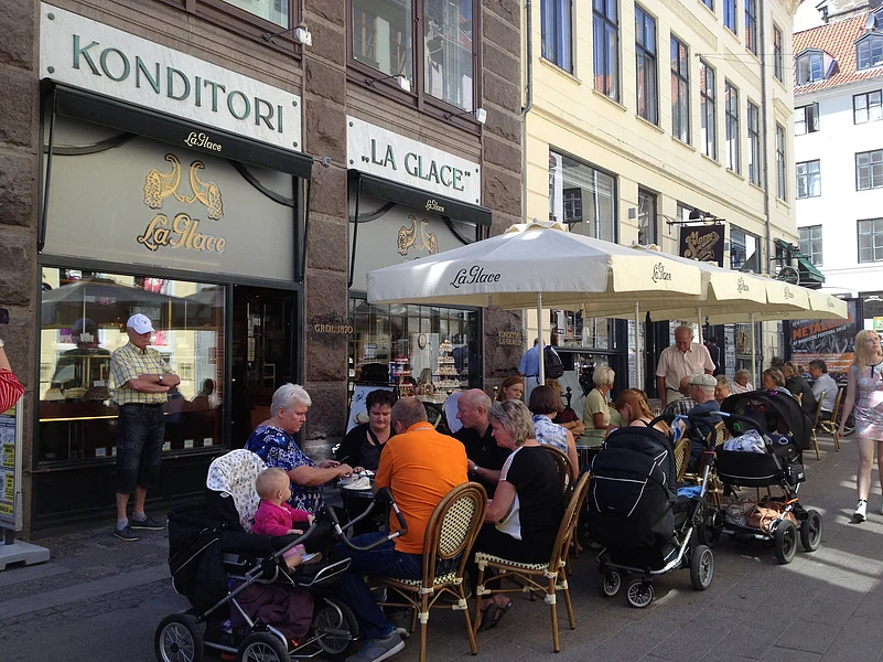 The La Glace patisserie in Copenhagen, Denmark