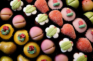 Wikimedia Commons/Aurelien Guichard : Marzipan is an integral part of the East Indian Christmas spread