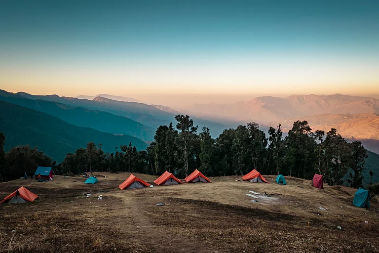 The view from Nag Tibba base camp. - Shutterstock