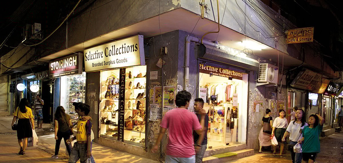 A glimpse of Humayunpur in the evening