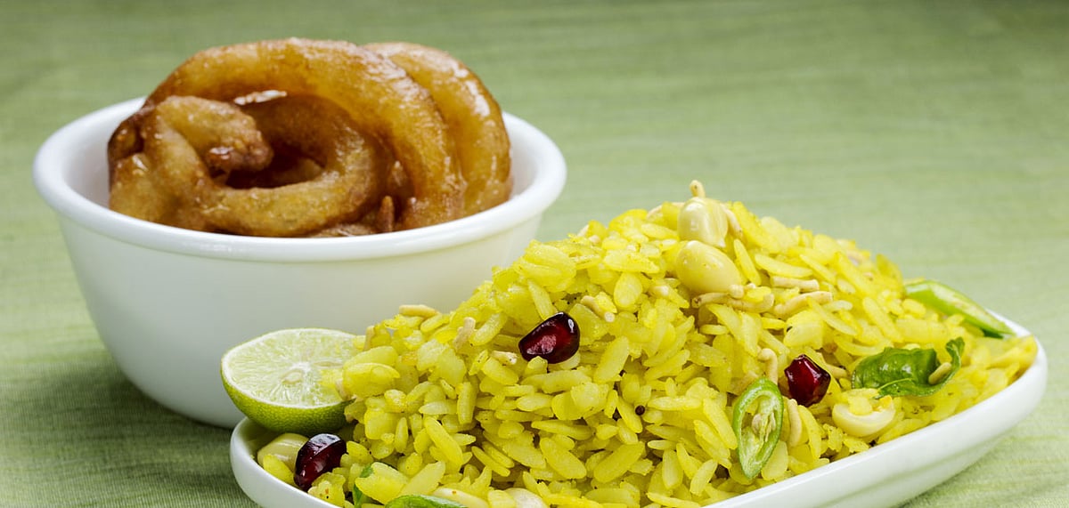 Poha-Jalebi is one of the most popular breakfast items in Indore