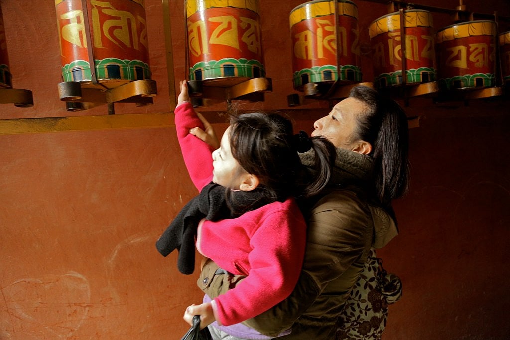 At Majnu ka Tilla, Delhi