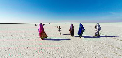 The vast expanse of the Rann of Kutch