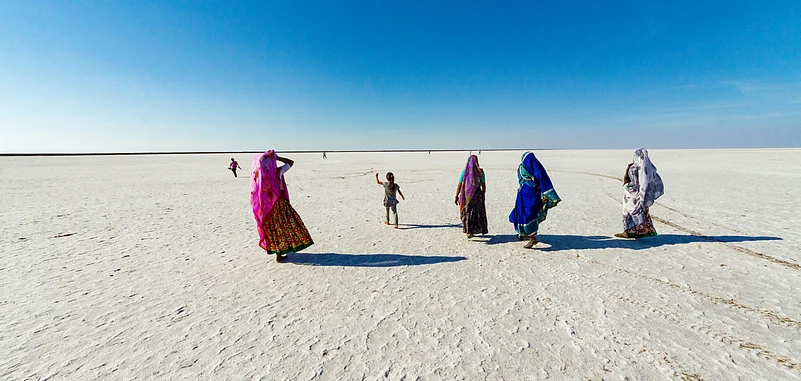 The vast expanse of the Rann of Kutch
