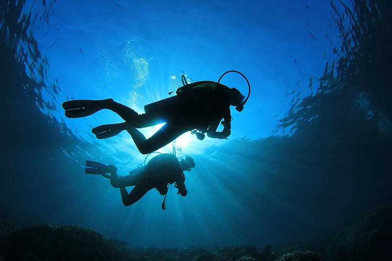 India offers diverse underwater diving sports