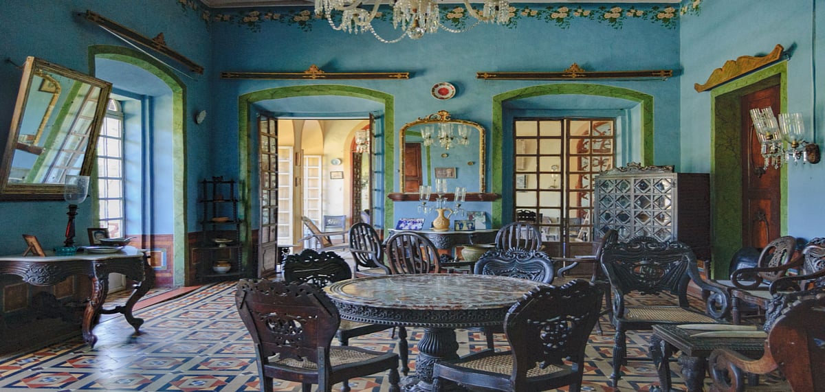 Inside Menezes Braganza House in Chandor 