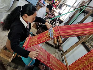 At the Directorate of Handicrafts and Handloom in Gangtok