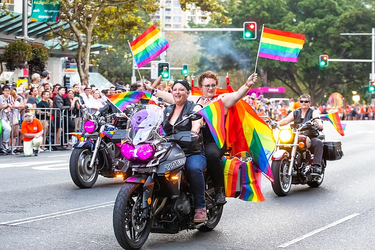 The parade at the Mardi Gras in Sydney Photo credit Fimina Anna / Shutterstock - null