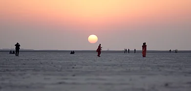 The white expanse of the Rann is as mystifying as it is beautiful