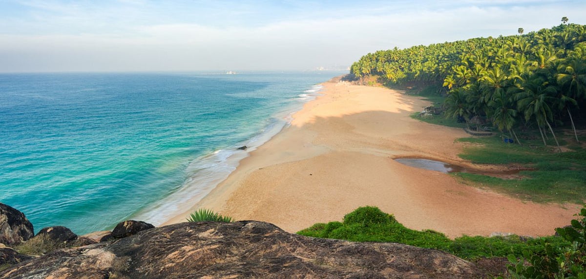 A beach in Kerala. Photo Credit Shutterstock