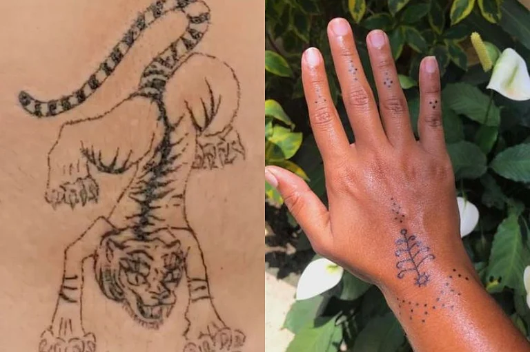 Stick-and-poke tattoos have an intimate, rudimentary feel - ratattooille/shlo_poke