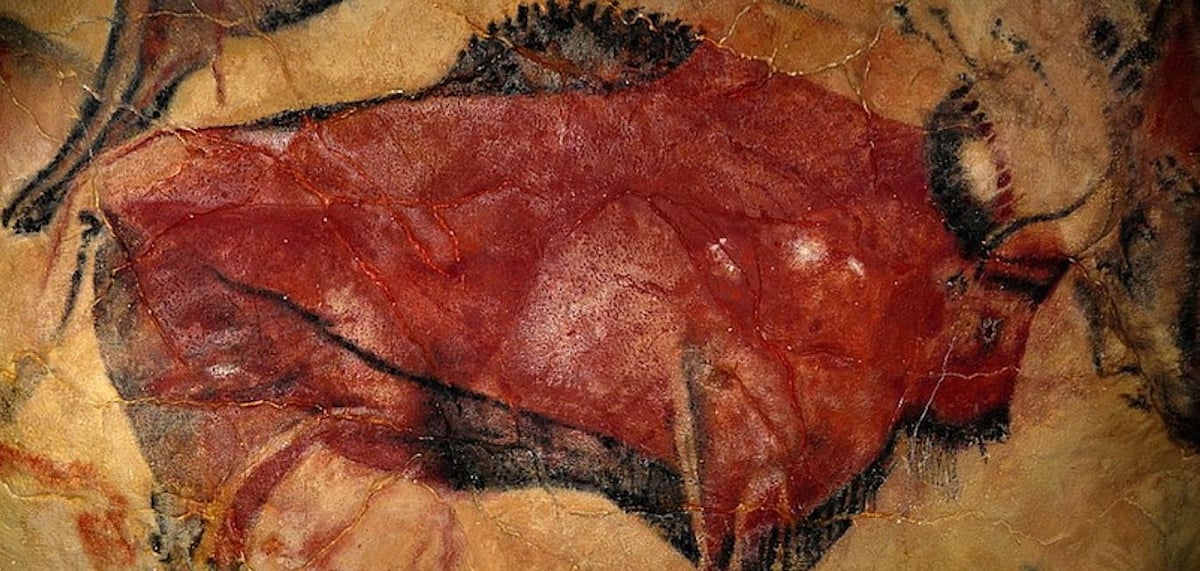 The charcoal and ochre depictions of horses and handprints in the Altamira Cave are among the best preserved cave paintings in the world. Picture credit Flickr