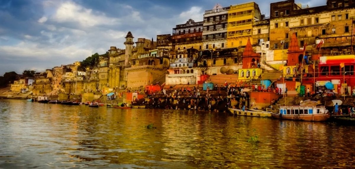 The ghats at Prayagraj, also known as Allahabad