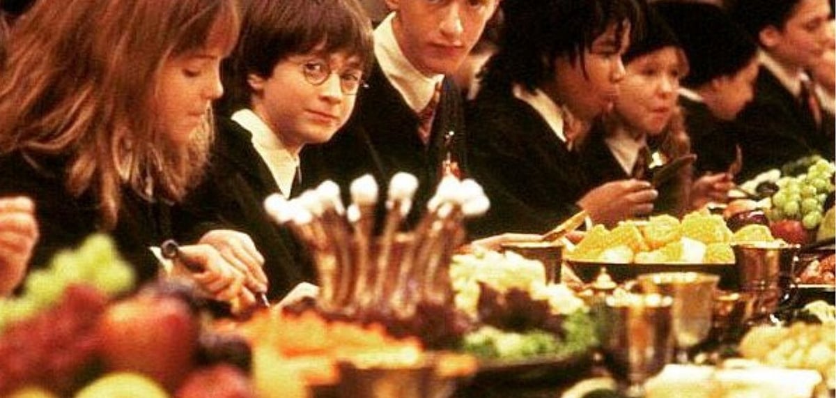 Food in childrens fiction has always had the power to keep readers engaged and hungry for more. Picture credit Harry Potter and the Sorcerers Stone