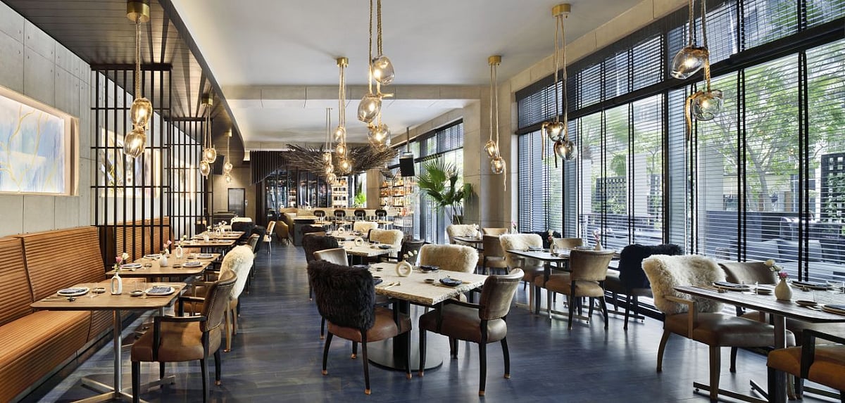 Main Dining at ADRIFT Kaya, JW Marriott, New Delhi Photo Credit JW Marriott