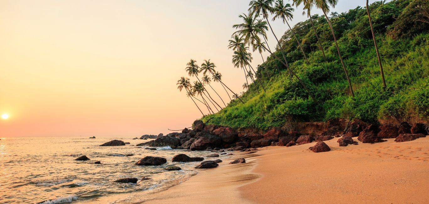 Enjoy the stunning beauty of Goa during monsoon. Credit Shutterstock