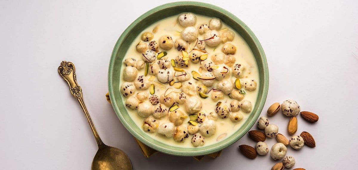 Makhane ki kheer. Credit Shutterstock