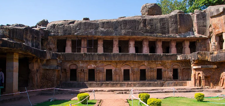 Explore the ancient Jain rock-cut caves of Khandagiri and Udayagiri - null