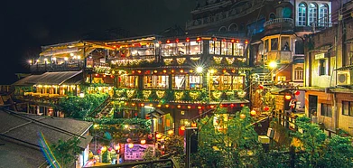Jiufen, a ghost town in Taiwan is said have heavily inspired Spirited Away