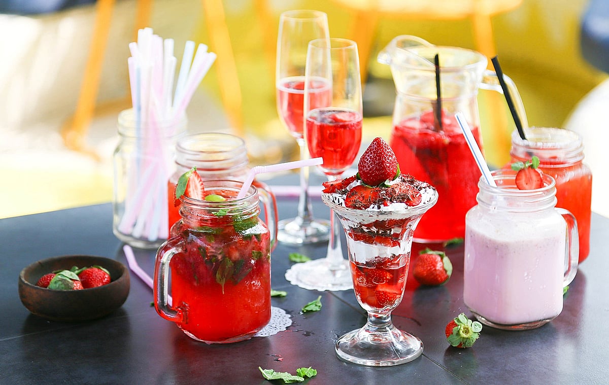 The berry-licious spread from Jamjar Diner