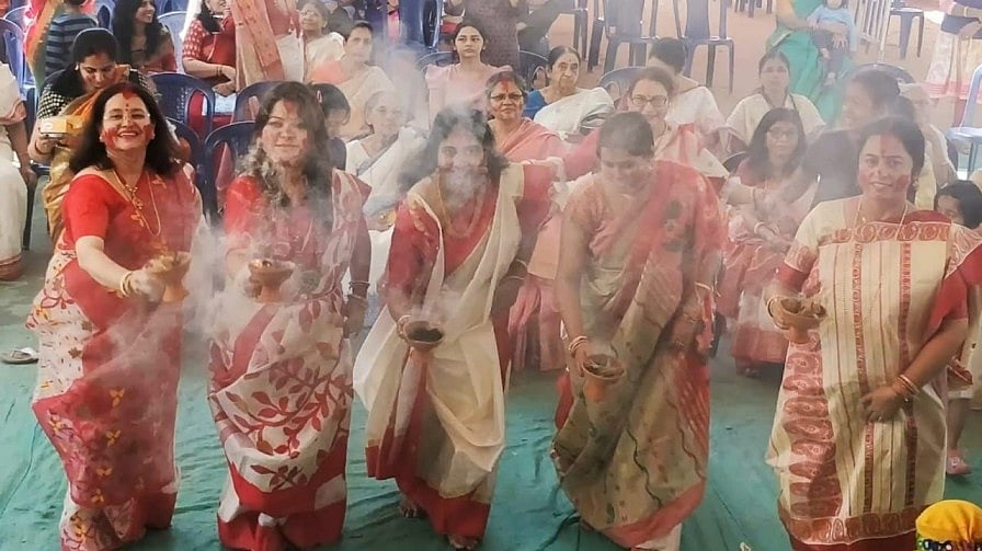Dhunuchi naach is central to Durga Puja