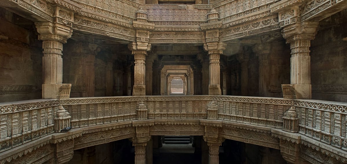 Adalaj Ki Vav, a 15th century stepwell 