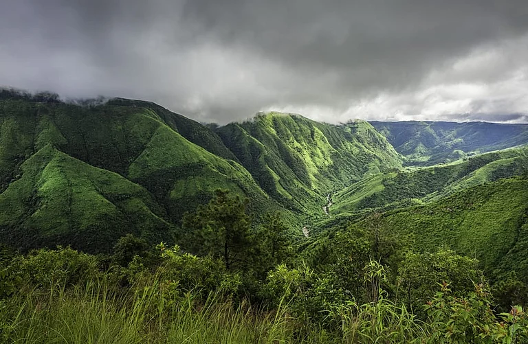 The beautiful Khasi hills of Meghalaya are untouched by tourism. - www.shutterstock.com / Daniel J. Rao