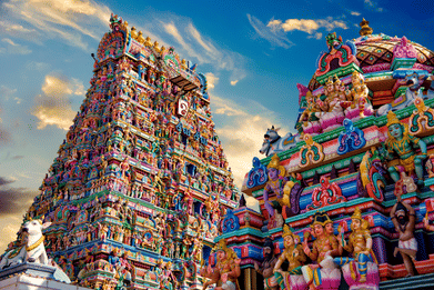 Kapaleeshwarar Temple, Chennai. Photo Credits Shutterstock.com